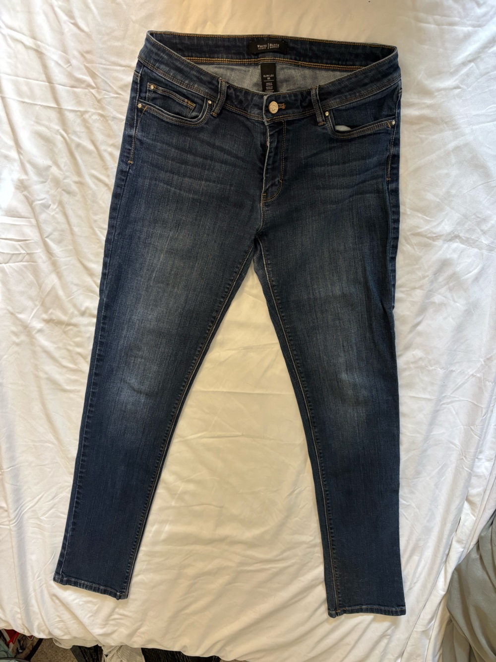 White House Black Market Dark Skinny Jeans